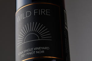 Wild Fire 2021 Iona Single Vineyard Pinot Noir